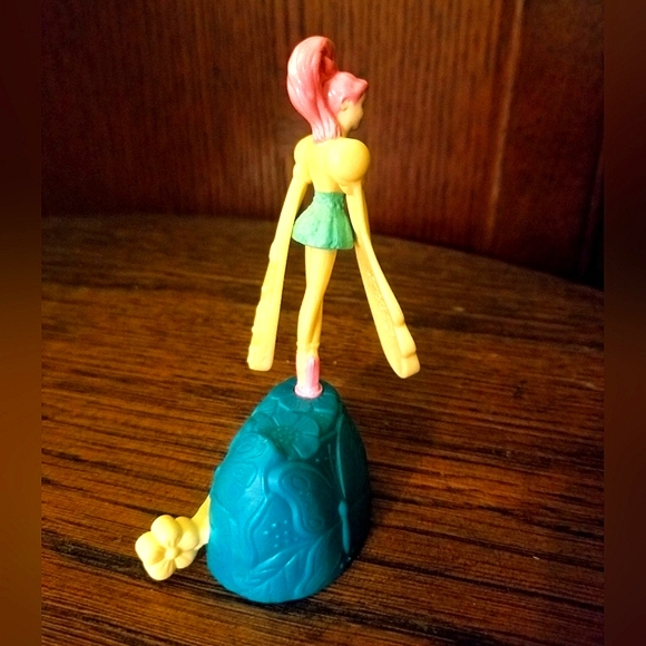 1997 Sky Dancer Figure Wind Up Spinning McDonald's Happy Meal Toy WORKS Vintage - Picture 4 of 12